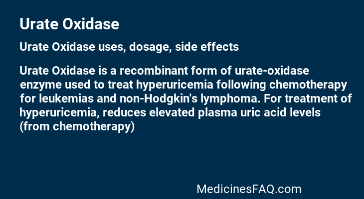 Urate Oxidase