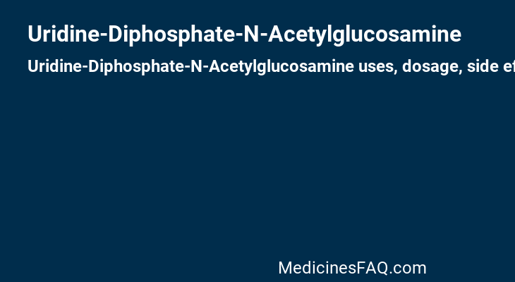 Uridine-Diphosphate-N-Acetylglucosamine