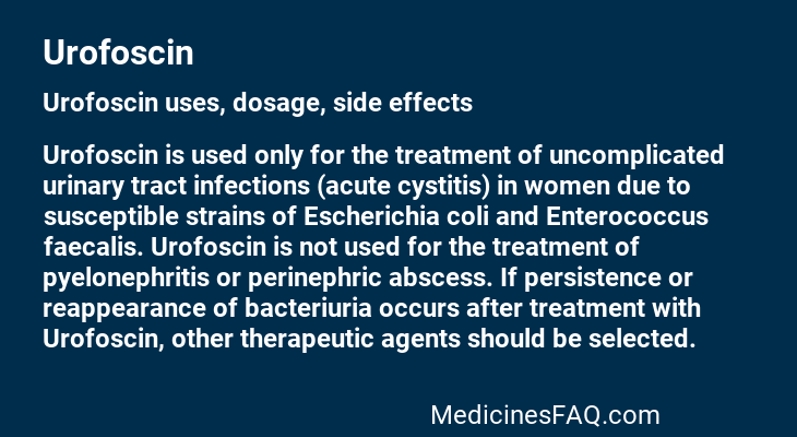 Urofoscin