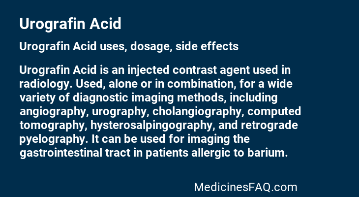 Urografin Acid