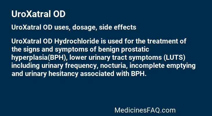 UroXatral OD