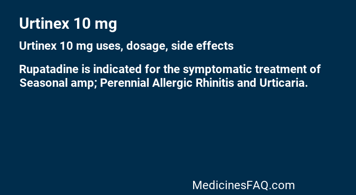 Urtinex 10 mg