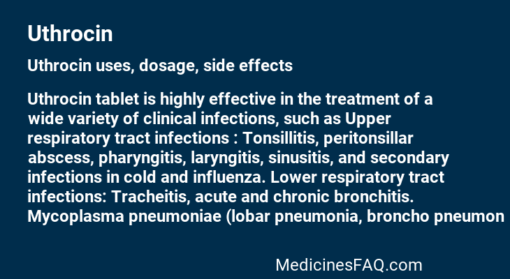 Uthrocin