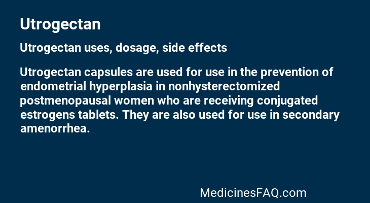 Utrogectan