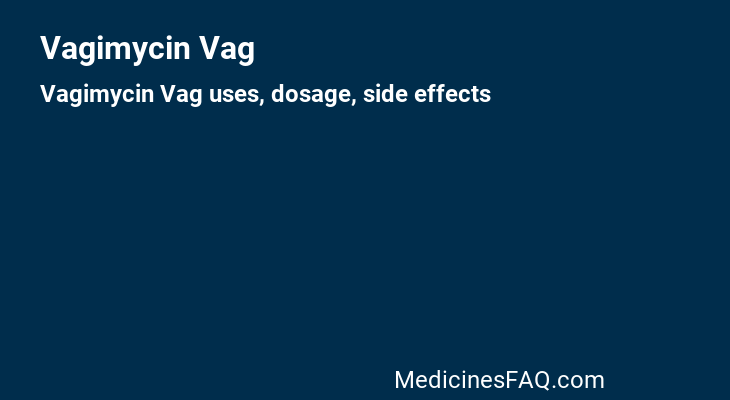 Vagimycin Vag