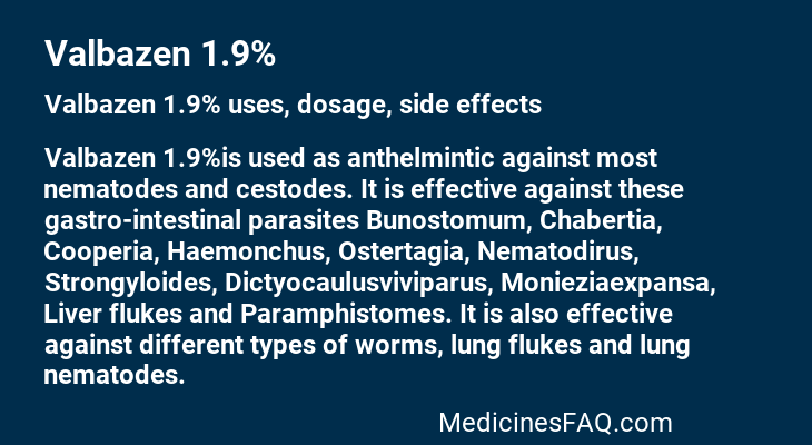 Valbazen 1.9%