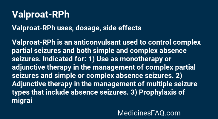 Valproat-RPh