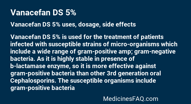 Vanacefan DS 5%