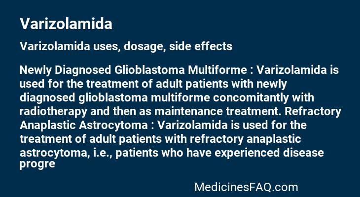 Varizolamida