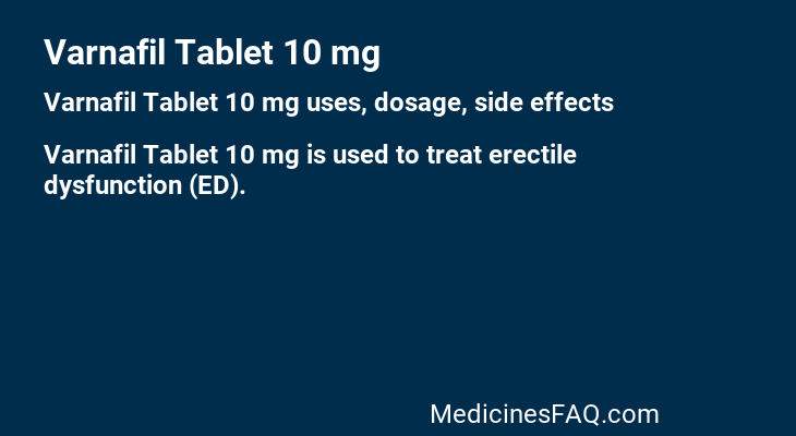 Varnafil Tablet 10 mg