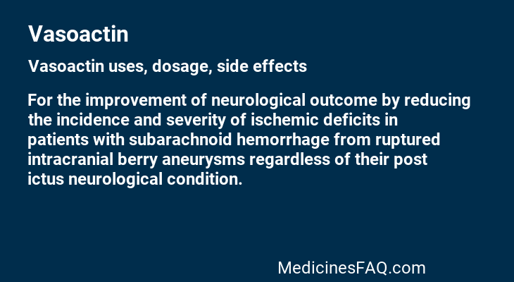 Vasoactin