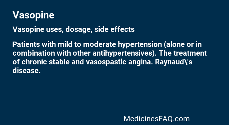 Vasopine