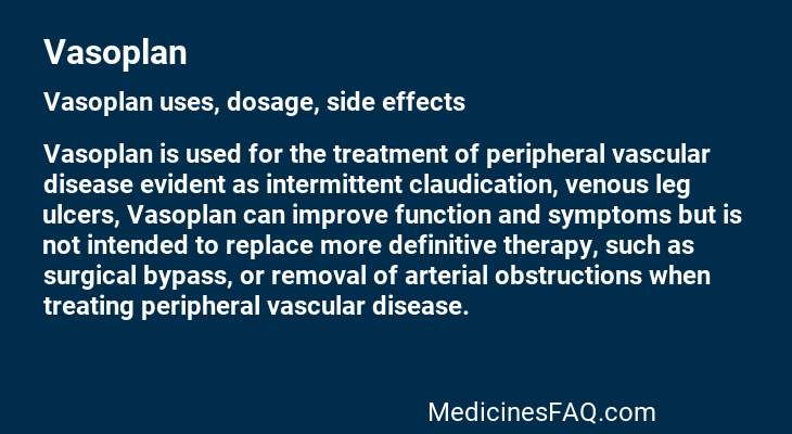 Vasoplan