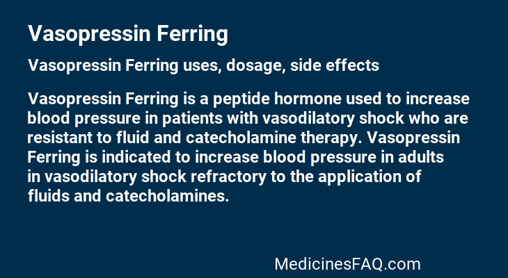 Vasopressin Ferring