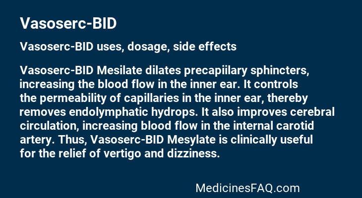 Vasoserc-BID