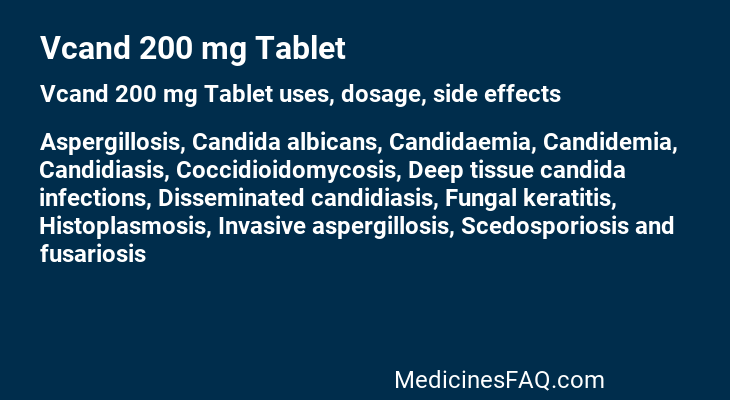 Vcand 200 mg Tablet