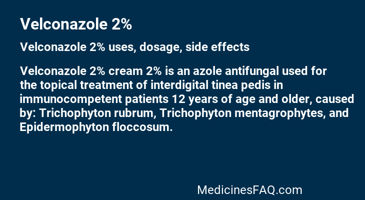 Velconazole 2%