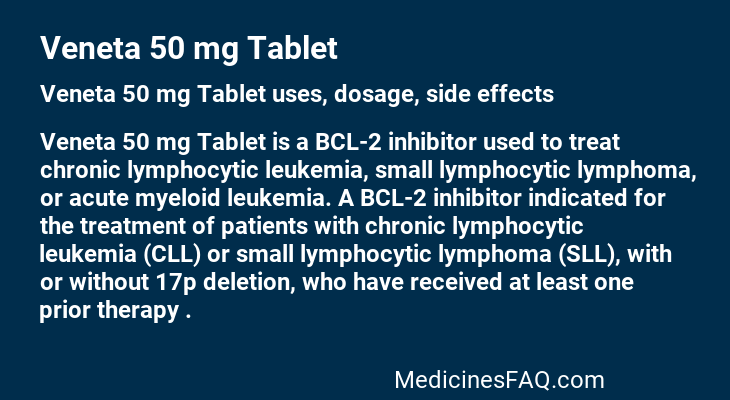 Veneta 50 mg Tablet