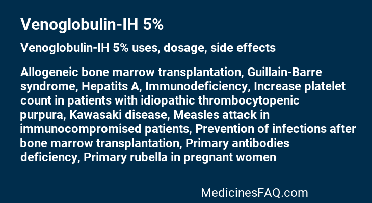 Venoglobulin-IH 5%