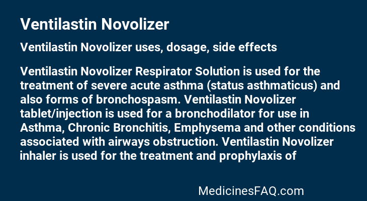 Ventilastin Novolizer