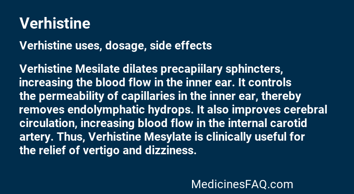 Verhistine