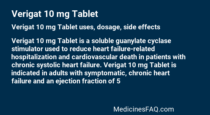 Verigat 10 mg Tablet