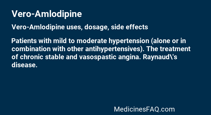 Vero-Amlodipine