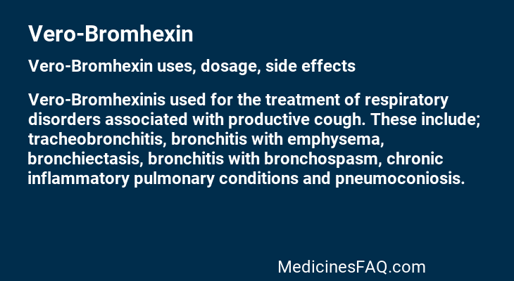 Vero-Bromhexin