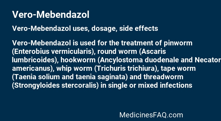 Vero-Mebendazol