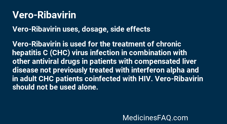 Vero-Ribavirin