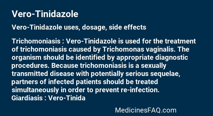 Vero-Tinidazole