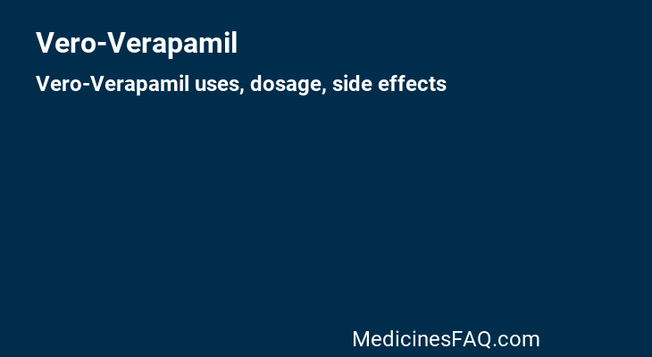 Vero-Verapamil