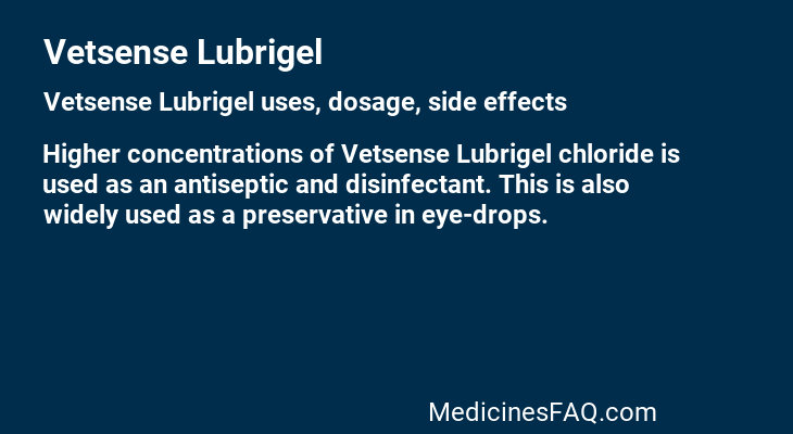 Vetsense Lubrigel