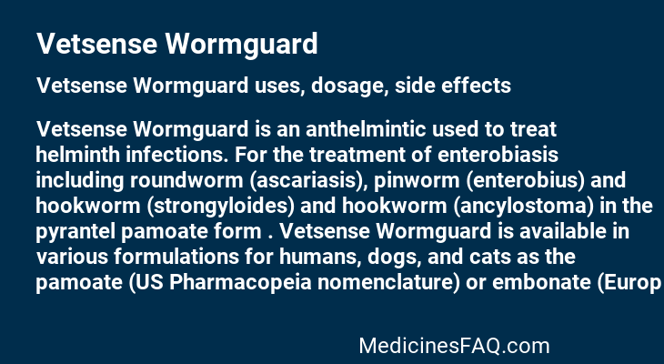 Vetsense Wormguard