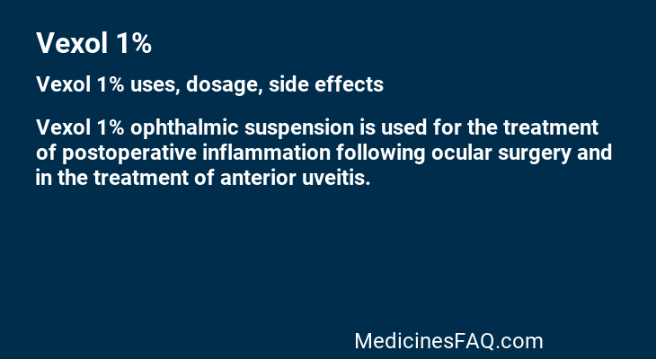 Vexol 1%