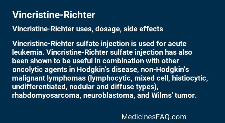 Vincristine-Richter