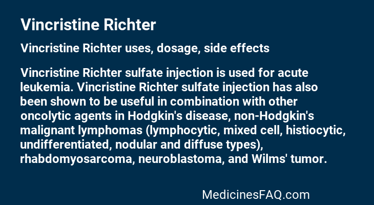 Vincristine Richter