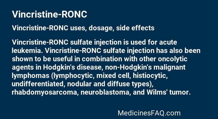 Vincristine-RONC