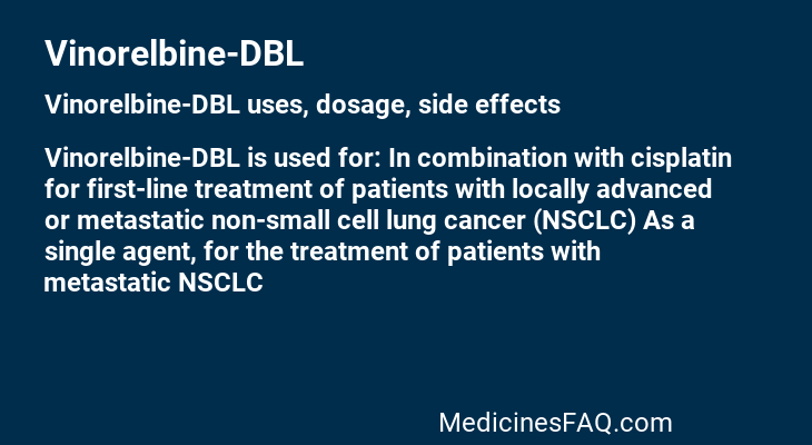 Vinorelbine-DBL
