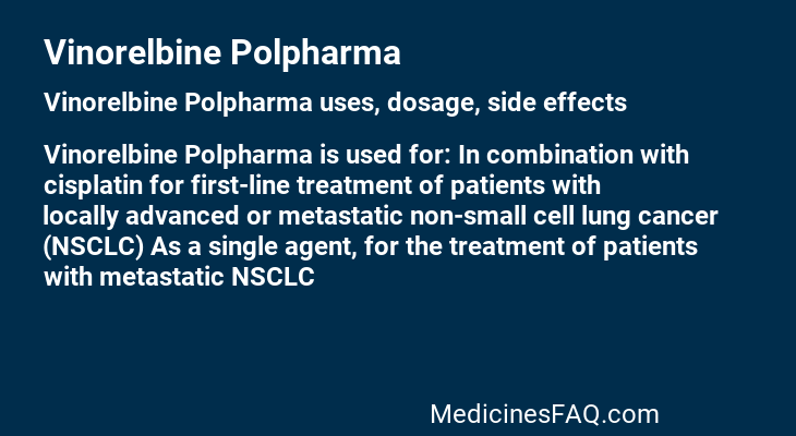 Vinorelbine Polpharma