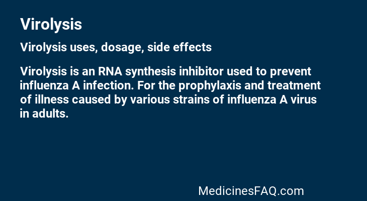 Virolysis