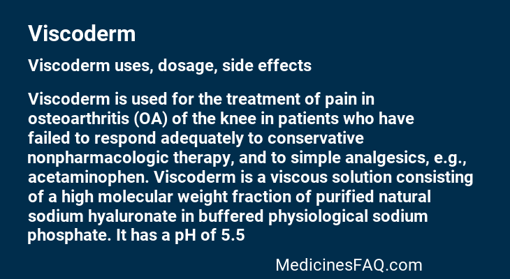 Viscoderm