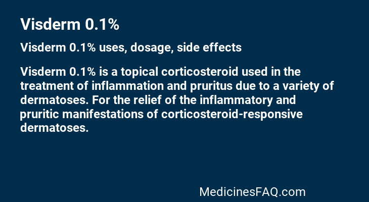Visderm 0.1%