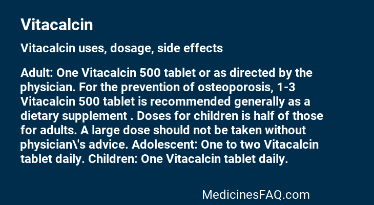 Vitacalcin