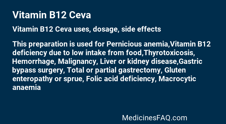 Vitamin B12 Ceva