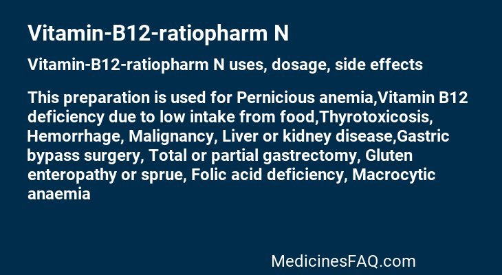 Vitamin-B12-ratiopharm N