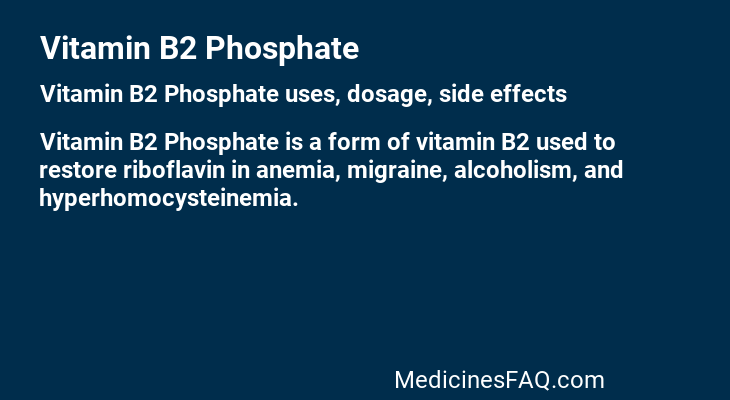 Vitamin B2 Phosphate