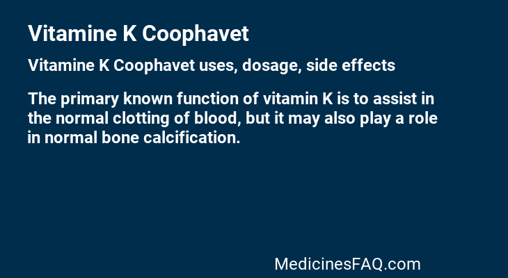 Vitamine K Coophavet