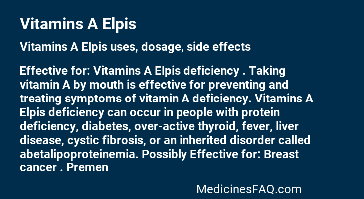 Vitamins A Elpis