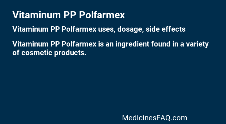 Vitaminum PP Polfarmex
